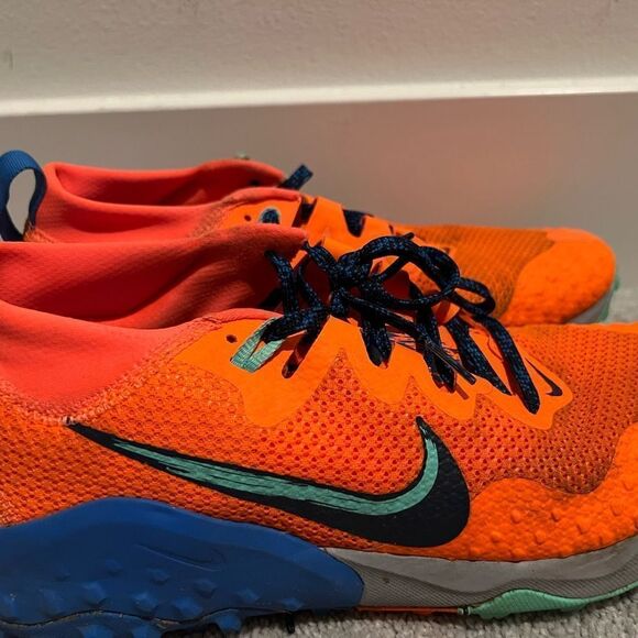 Nike Wildhorse 7 Orange Trail Running Sneakers CZ1856-800 Men\'s Sizes 9.5